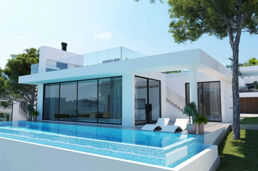 Elegant bungalow med 3 sovrum Esentepe, Kyrenia