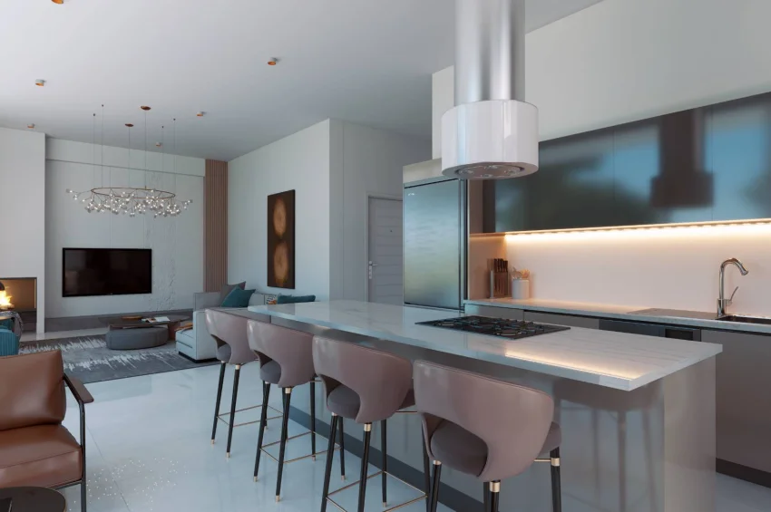Elegant bungalow med 3 sovrum Esentepe, Kyrenia