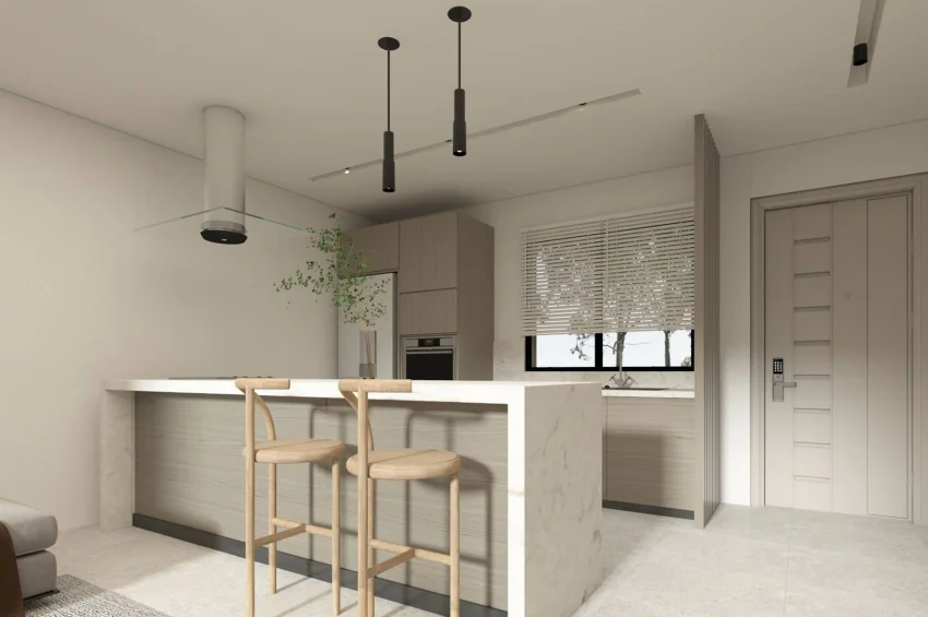 Pracht am Meer: Luxuriöse 1 Schlafzimmer Wohnung im ruhigen Refugium von Tatlısu
