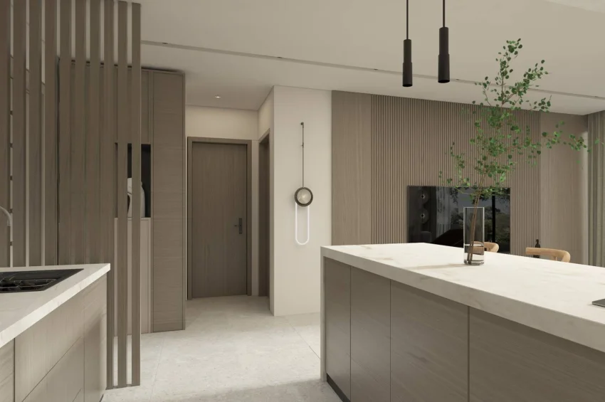 Pracht am Meer: Luxuriöse 1 Schlafzimmer Wohnung im ruhigen Refugium von Tatlısu