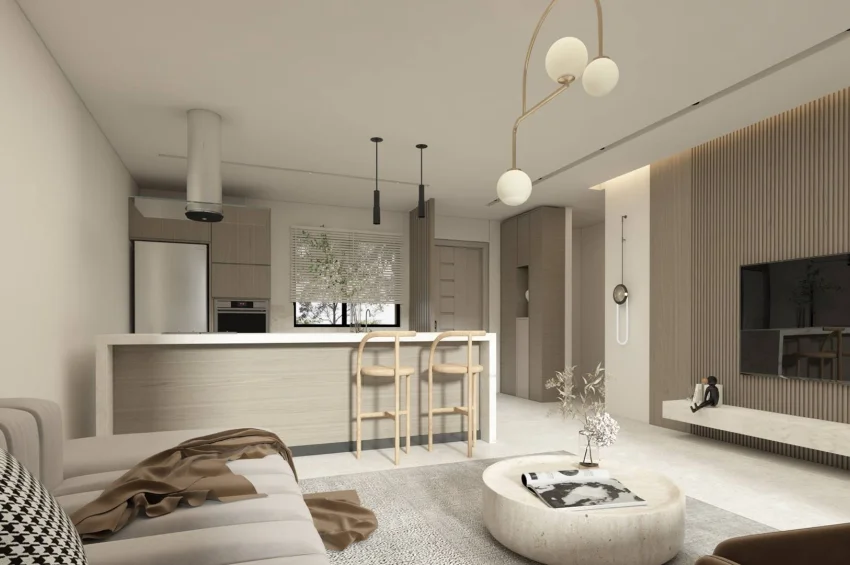 Pracht am Meer: Luxuriöse 1 Schlafzimmer Wohnung im ruhigen Refugium von Tatlısu