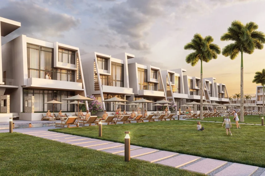 Seaside Serenity: Loftleilighet med 3 soverom i Tatlısu