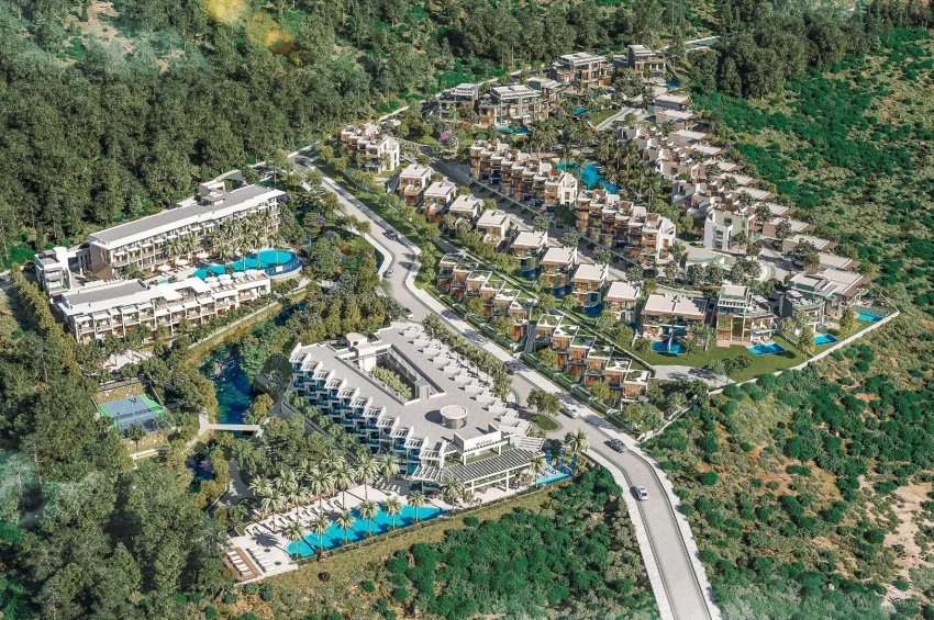Ruhige und luxuriöse Villa mit 4 Schlafzimmer in Esentepe