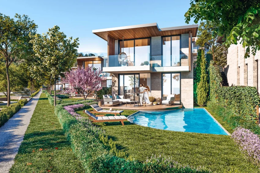 Ruhige und luxuriöse Villa mit 4 Schlafzimmer in Esentepe