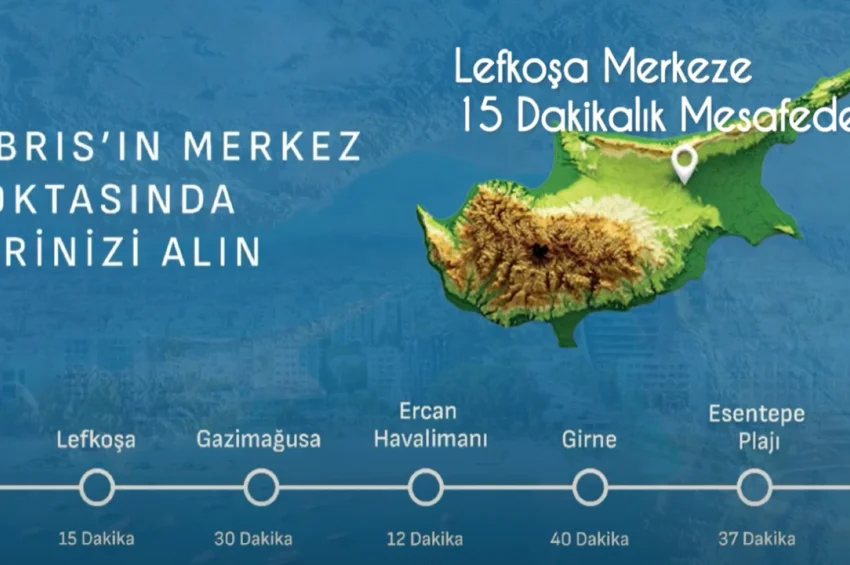 Aslanköy-Gazimağusa 19 Acres Land mit Baugenehmigung zu verkaufen