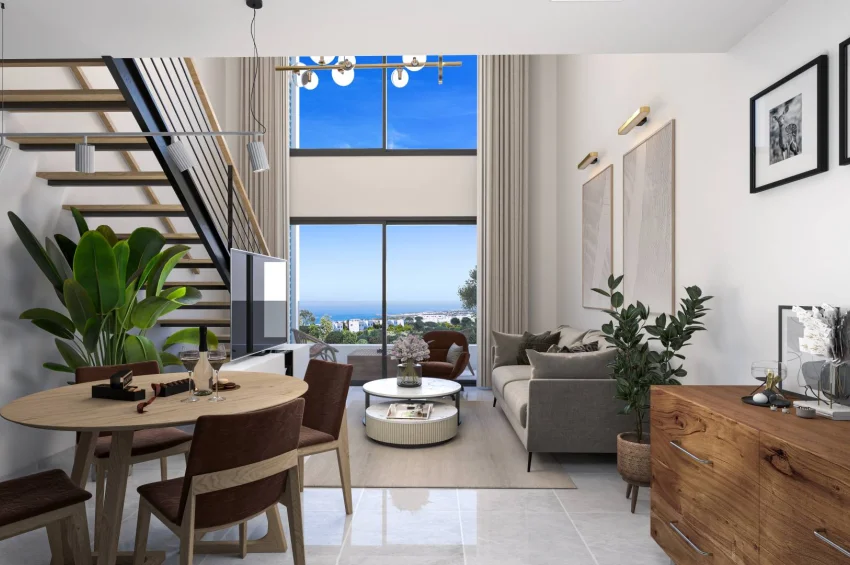 Stunning 1 Bedroom Duplex Penthouse Apartment with Outdoor Living Spaces