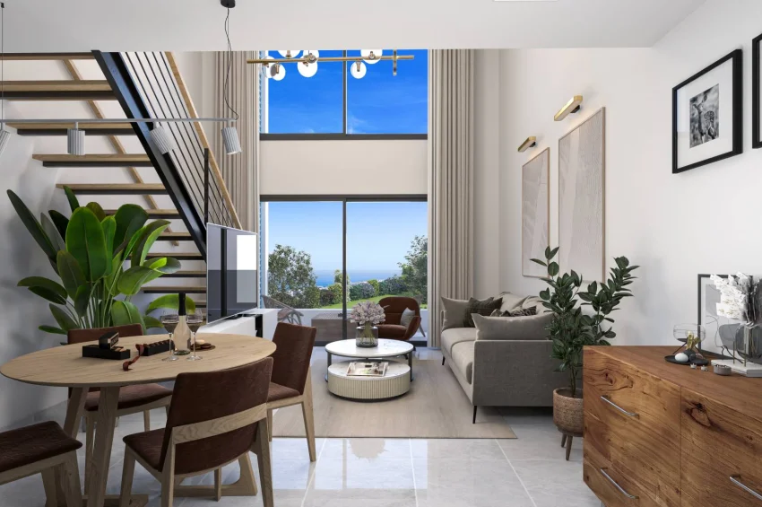 Stunning 1 Bedroom Duplex Penthouse Apartment with Outdoor Living Spaces