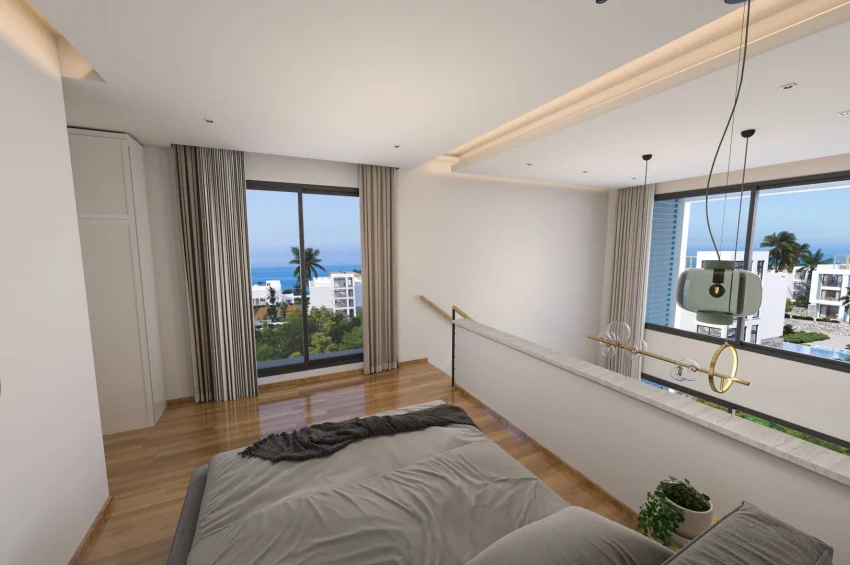 Stunning 1 Bedroom Duplex Penthouse Apartment with Outdoor Living Spaces