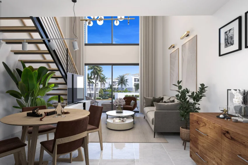 Stunning 1 Bedroom Duplex Penthouse Apartment with Outdoor Living Spaces