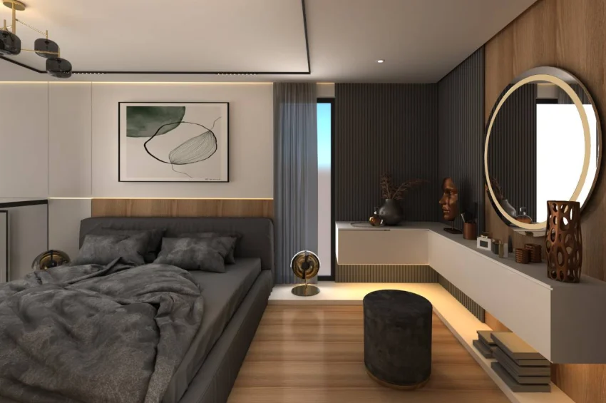 Loft-Penthouse mit 2 Schlafzimmern und Meer- & Naturblick, Yeni Boğaziçi