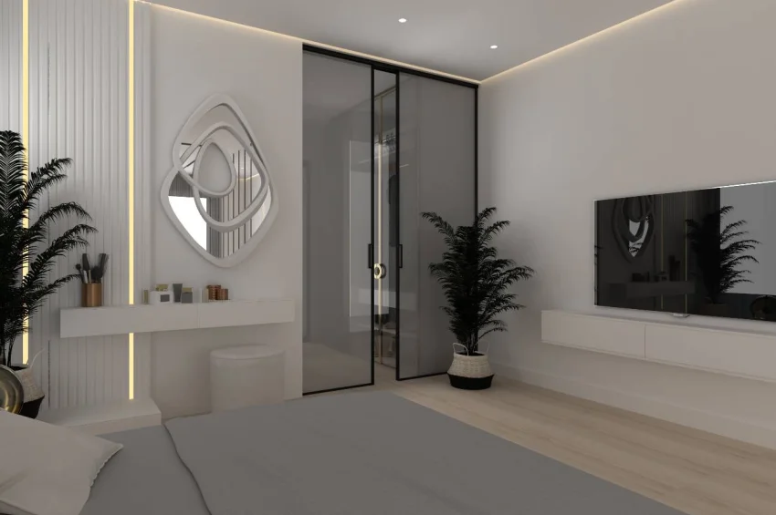 Loftowy penthouse z 3 sypialniami i widokiem na morze i naturę, Yeni Boğaziçi