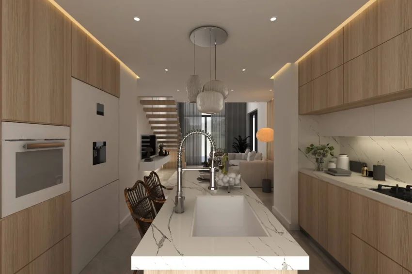 Loftowy penthouse z 3 sypialniami i widokiem na morze i naturę, Yeni Boğaziçi