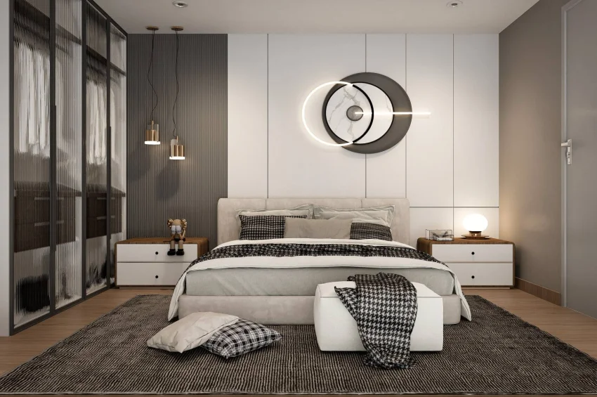 Golf Sahasıyla Çevrelenmiş Geniş 1 Yatak Odalı Loft Daire