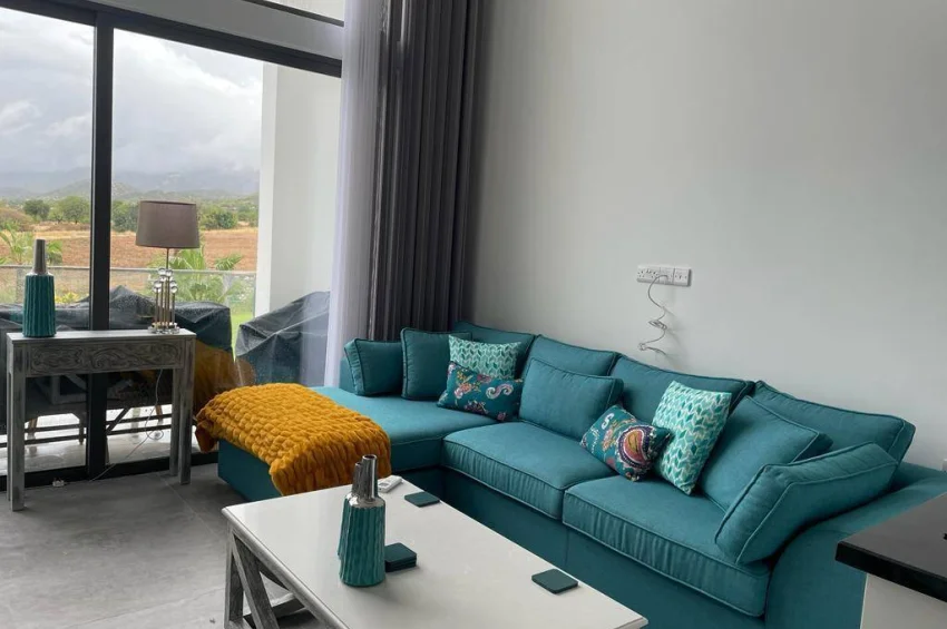 Luxuriöses Apartment mit 1 Schlafzimmer am Meer in Bahceli