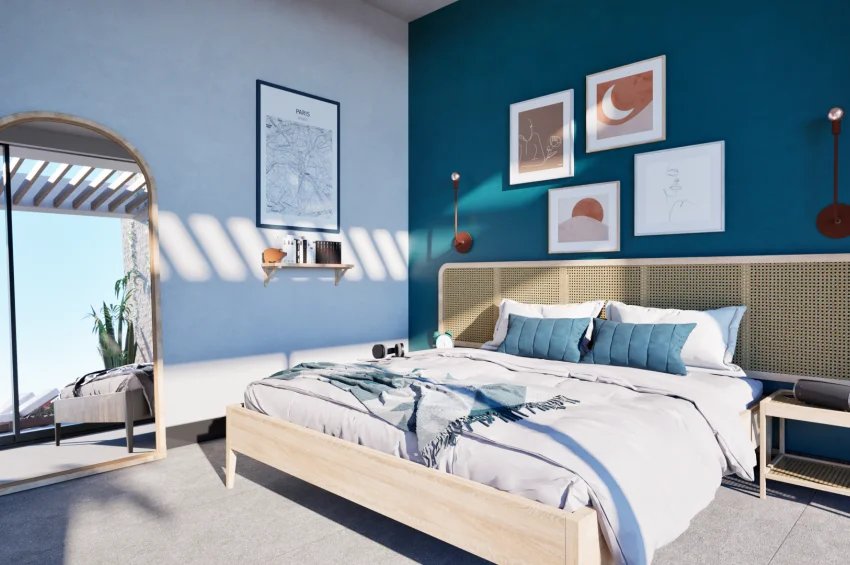 Bungalow med 2 sovrum Charming Coastal Retreat i Esentepe