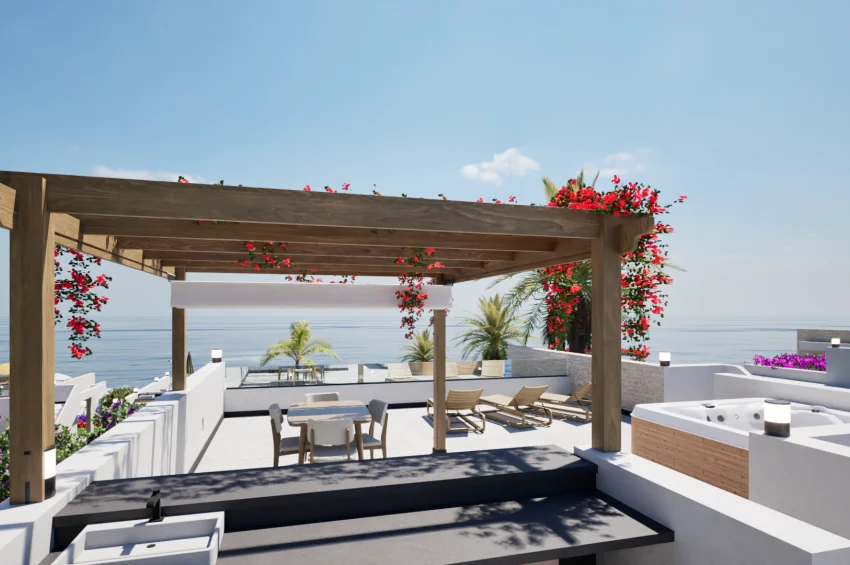 Bungalow med 2 sovrum Charming Coastal Retreat i Esentepe