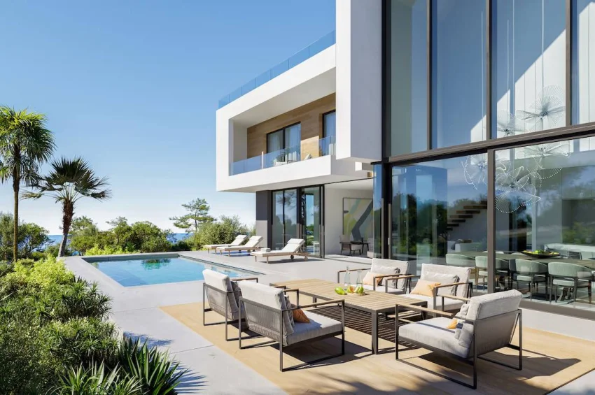 Luxuriöse Villa mit 4 Schlafzimmer in Esentepe mit natürlicher Umgebung