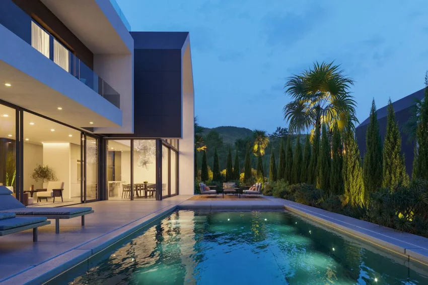 Luxuriöse Villa mit 4 Schlafzimmer in Esentepe mit natürlicher Umgebung