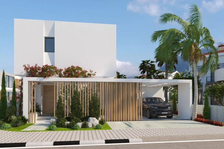 Malerische Maisonette-Villa mit 3 Schlafzimmer in Karşıyaka, Kyrenia