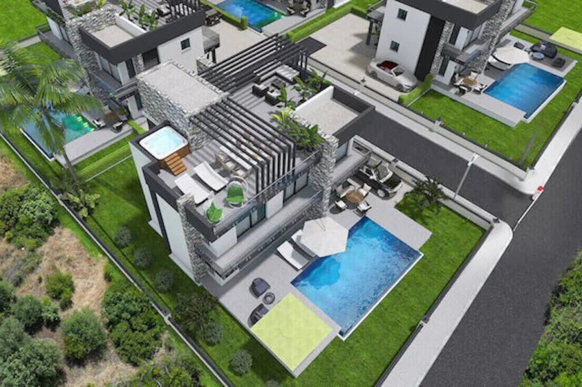 Atemberaubende Villa mit 4 Schlafzimmer und atemberaubender Aussicht