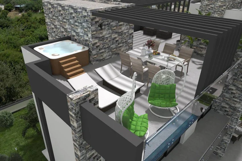 Atemberaubende Villa mit 4 Schlafzimmer und atemberaubender Aussicht
