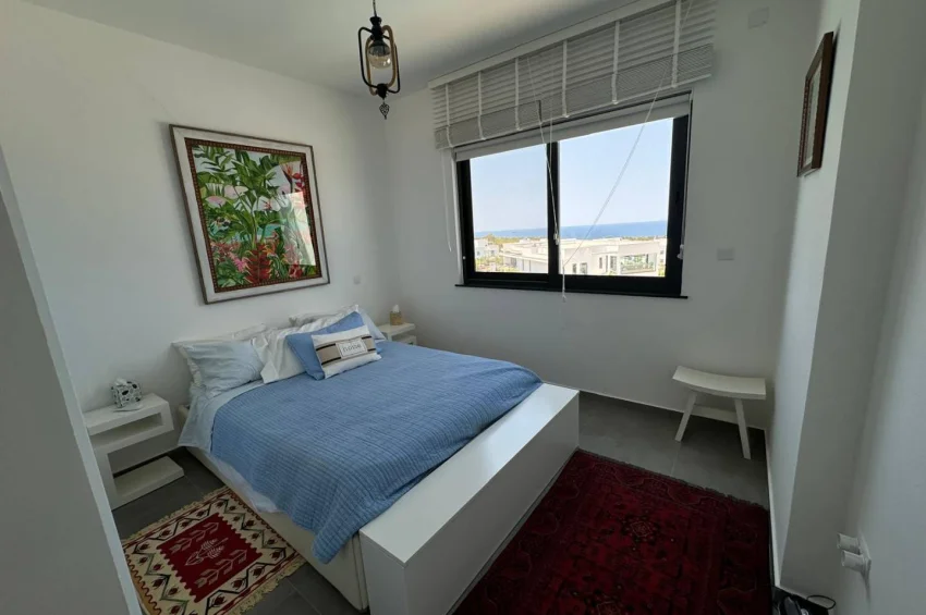 Modernes Penthouse mit 2 Schlafzimmer in Esentepe mit unverbautem Meerblick und zusätzlichem Lagerraum