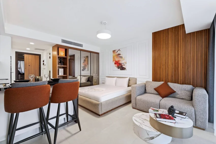 Erleben Sie Eleganz und Komfort in Studio Apartments in Long Beach