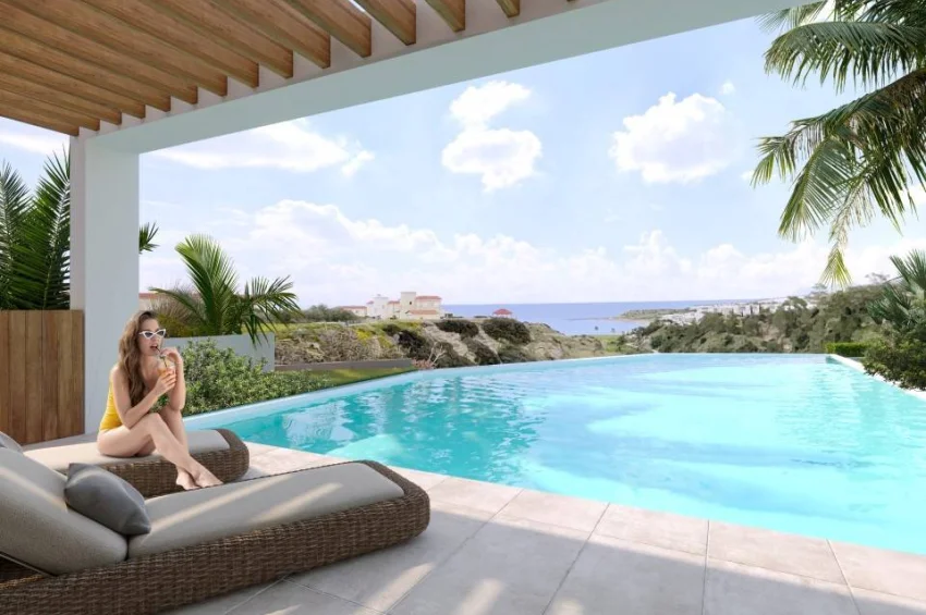 Villa med 4 sovrum i Esentepe Bahçeli med privat pool inom gångavstånd till havet