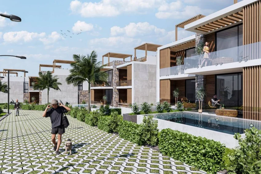 Villa med 4 sovrum i Esentepe Bahçeli med privat pool inom gångavstånd till havet