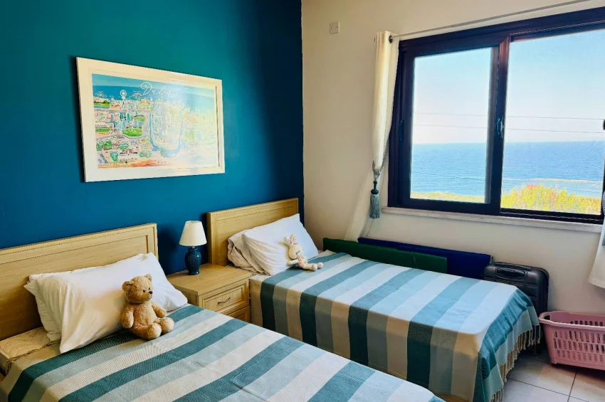 Erwachen Sie am Meer: Wunderschön gepflegte 3 Schlafzimmer Wohnung in Bahçeli
