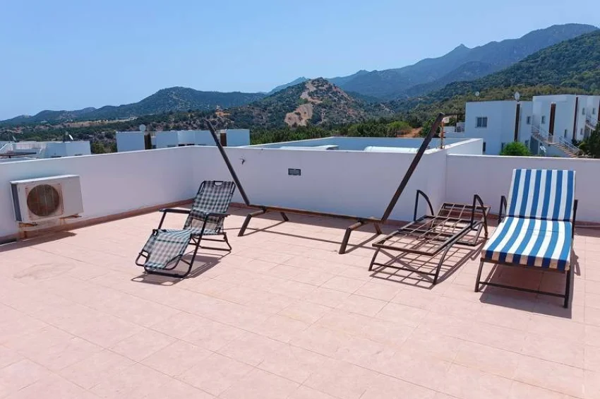 Exclusive 2 Bedroom Penthouse with Panoramic Sea Views in Tatlisu