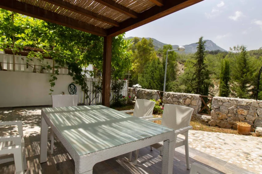 4 Schlafzimmer Stadthaus in prestigeträchtigem Bellapais – Dachterrasse mit atemberaubender Aussicht