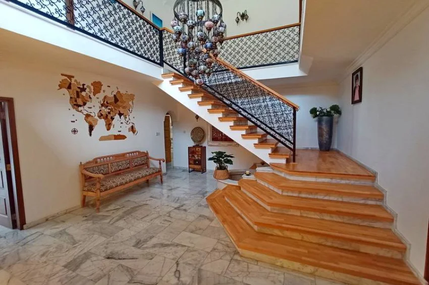 Elegant 4 Bedroom Villa with Heated Pool, Gym & Stunning Views in Ozanköy