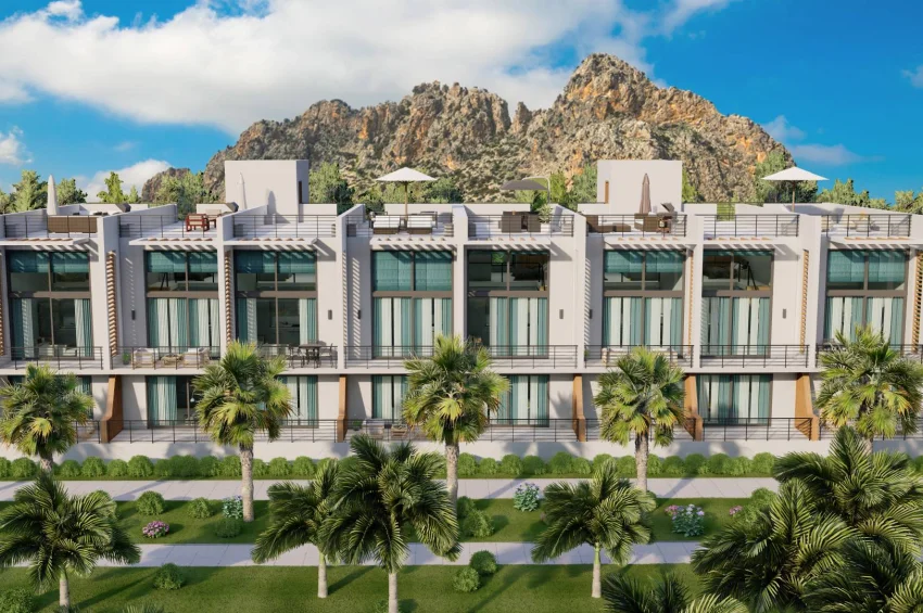 Stylish Garden Studio Apartment in a Luxury Complex in Bahçeli