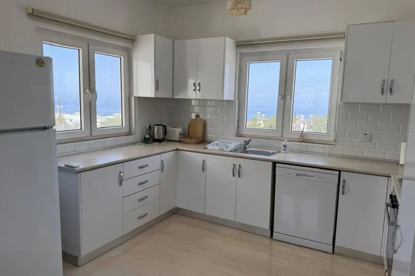 Bakımlı 2 Yatak Odalı Villa, Açık Manzaralı