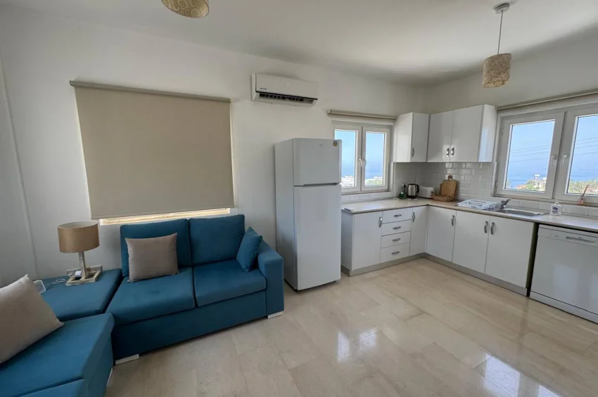 Bakımlı 2 Yatak Odalı Villa, Açık Manzaralı