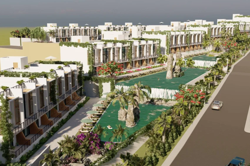 Girne'de Özel Bir Sağlık Tesisinde Stüdyo Penthouse