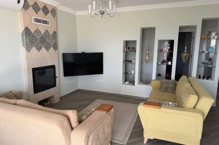 Exklusives Penthouse mit 3 Schlafzimmer und Panoramablick auf das Meer – Esentepe, Kyrenia