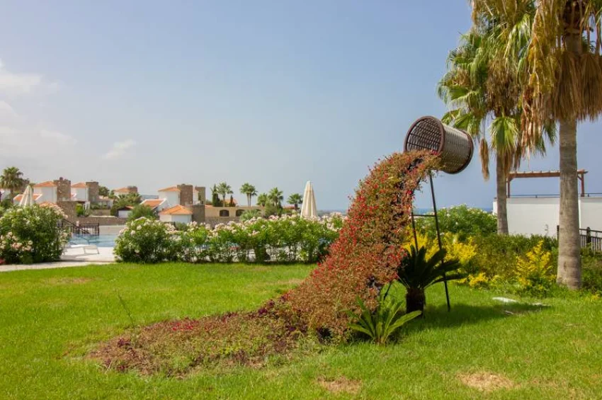Lyxigt sjönära penthouse i Bahçeli, Kyrenia — Privat takterrass, möblerat, golvvärme