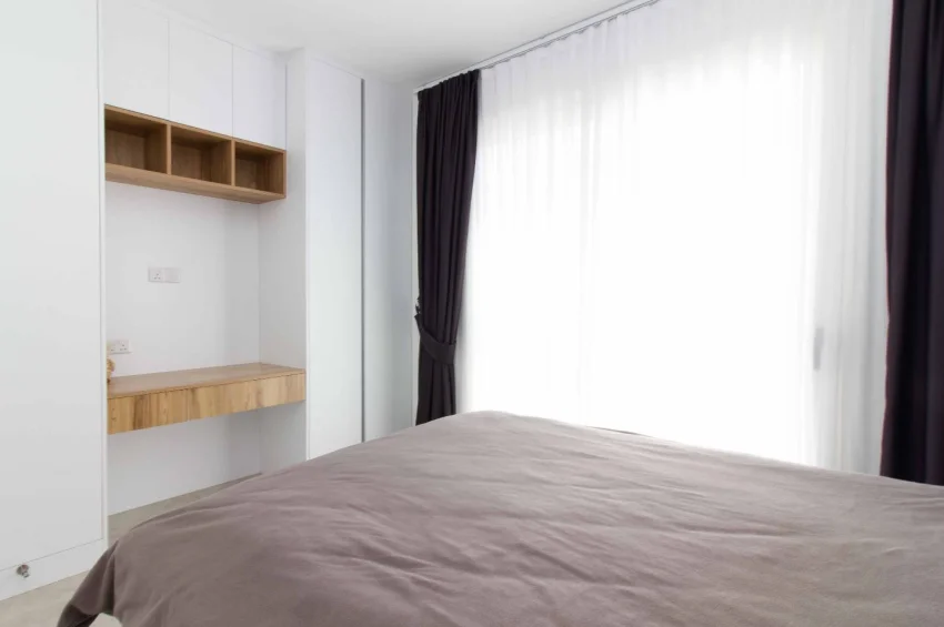 Luksusowy apartament ogrodowy przy samej plaży w Bahçeli, Kyrenia — prywatny basen, umeblowany, ogrzewanie podłogowe