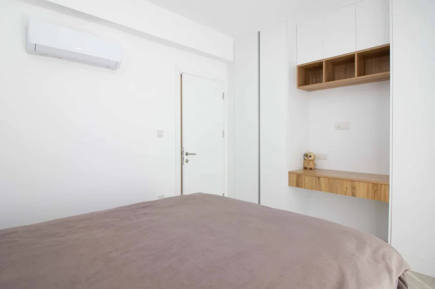 Luksusowy apartament ogrodowy przy samej plaży w Bahçeli, Kyrenia — prywatny basen, umeblowany, ogrzewanie podłogowe