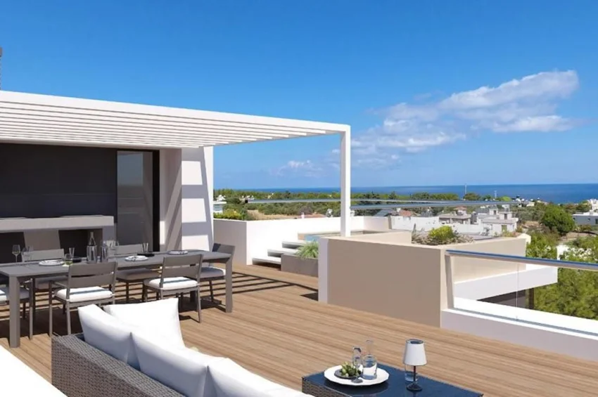 3+1 Villa Çatı Teraslı, Özel Havuzlu
