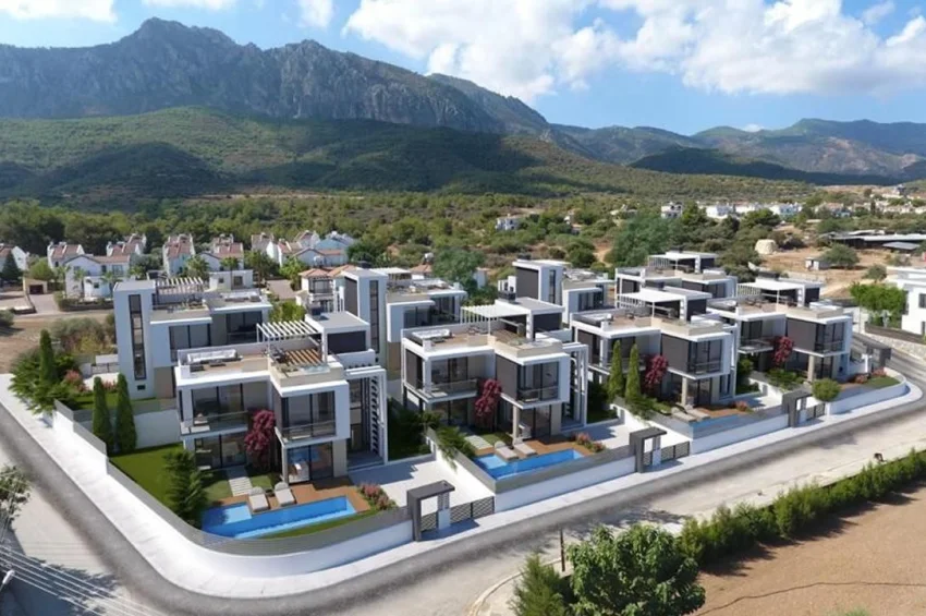 3+1 Villa Çatı Teraslı, Özel Havuzlu