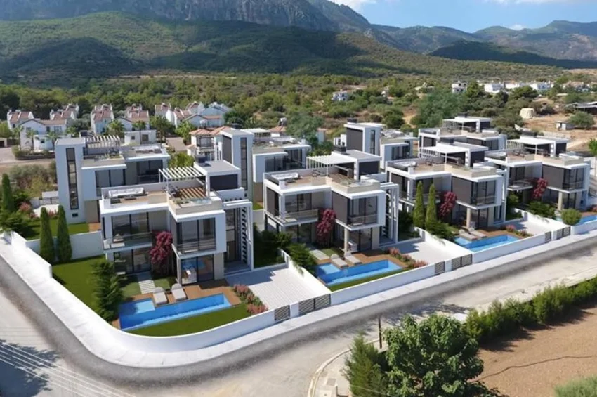 3+1 Villa Çatı Teraslı, Özel Havuzlu