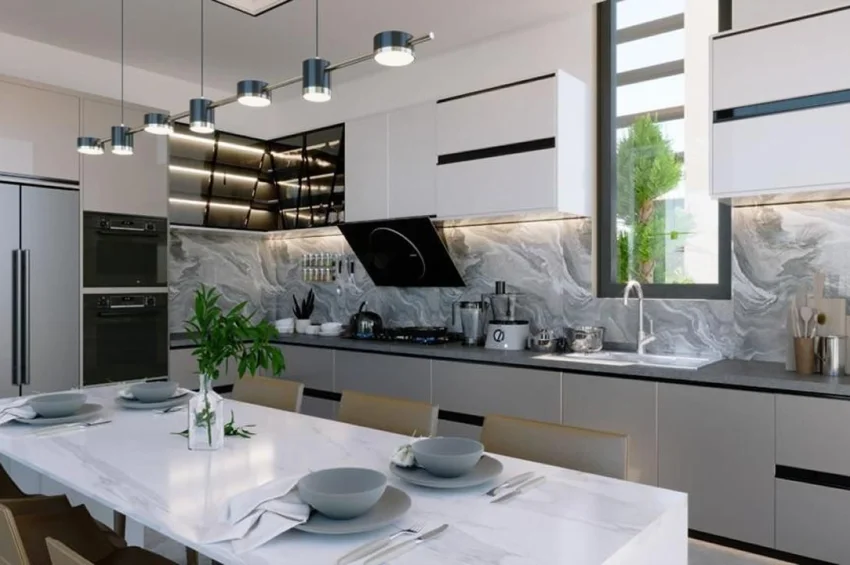 3+1 Villa Çatı Teraslı, Özel Havuzlu