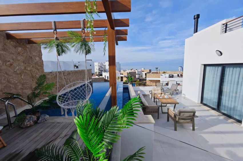 Ultraluxuriöses Penthouse mit 3 Schlafzimmer im Mykonos Homes Komplex