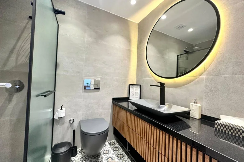 Esentepe, Kyrenia – Private Gartenwohnung mit Infinity-Pool und Meerblick