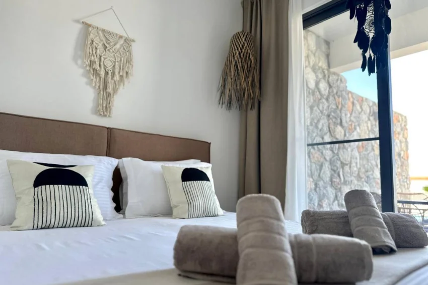 Esentepe, Kyrenia – Private Gartenwohnung mit Infinity-Pool und Meerblick