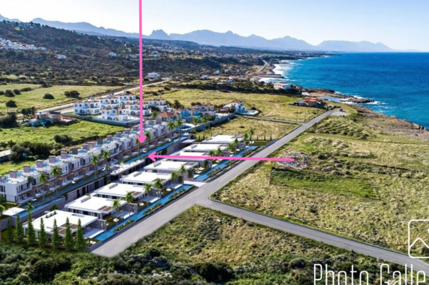 Esentepe, Kyrenia – Private Gartenwohnung mit Infinity-Pool und Meerblick