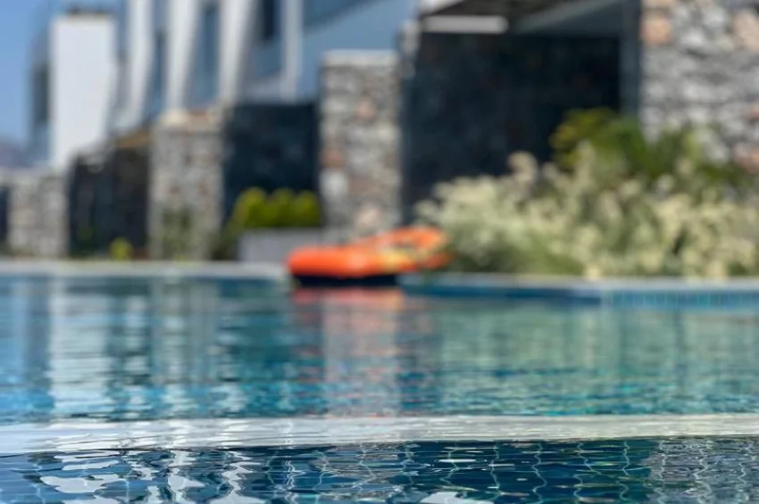 Esentepe, Kyrenia – Private Gartenwohnung mit Infinity-Pool und Meerblick